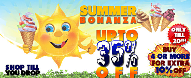 Summer Bonanza Sale - Upto 35% off
