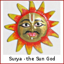 Surya  - The Sun God in Hindu Mythology