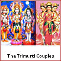 The Trimurti Couples in Hinduism