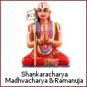 Adi Shankaracharya, Madhvacharya and Ramanuja - Pioneers of Vedantic Thought in Hinduism