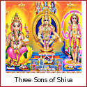 Ayyapan, Ganesha, Murugan - the Three Sons of Shiva