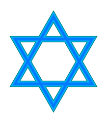 Star of David - Courtesy, http://en.wikipedia.org/wiki/File:Star_of_David_3.svg