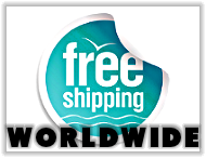 Free shipping to all destinations worldwide