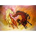 The Fiery Battle