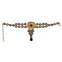 Stone Studded Adjustable Kundan Armlet (To wear on upper arm)