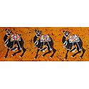 3 Royal Camels - Batik Painting