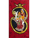 Radha Krishna on Om