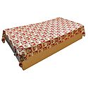 Ragini Print on Light Beige Cotton Single Bedspread