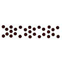 Maroon Round Felt Bindis