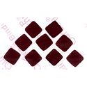Maroon Felt Square Bindis