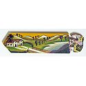 Book Mark with Hand Painted Landscape