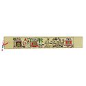 Village Scene - Tribal Painting Bookmark 
