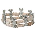 Acrylic Beaded Stretch Bracelet
