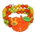 Multicolor Beaded Adjustable Bracelet