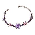 Lacqured Metal Charm Bracelet