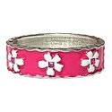Dark Pink Hinged Bracelet