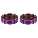 Set of 2 Dark Mauve Lac Churis