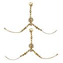 Pair of Kundan Ring Bracelet