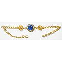 Blue Stone Studded Tennis Bracelet
