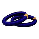 Pair of Purple Thread Bangles