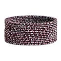 Dark Brown with White Thread Bangles