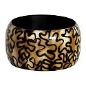 Light Brown with Dark Brown Design Bracelet