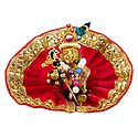 Bal Gopala with Red Dress