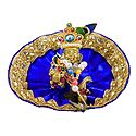 Bal Gopala with Blue Dress