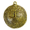 Moon God - Dhokra Tribal Art - Wall Hanging