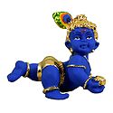 Bal Gopal - Gold Plated Statue