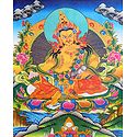 vaishravana - Thangka Screen Print