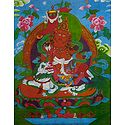 Vaishravana - Thangka Screen Print