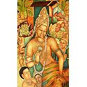 Ajanta Painting Reprint - Photo Print