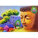 Face of Lord Buddha