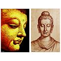 Lord Buddha - Set of 2 Posters