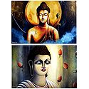 Lord Buddha - Set of 2 Posters