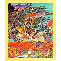 Palden Lhamo - Unframed Thangka Poster - Reprint on Paper