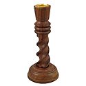 Wood Candle Stand