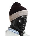 Dark Brown Gents Woolen Beanie Cap