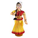 Mohini Attam Dancer from Kerala - Cloth Doll