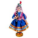Kathak Dancer - Cloth Doll