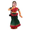 Mohini Attam Dancer - Cloth Doll