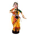 Mohini Attam Dancer - Cloth Doll