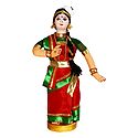 Mohini Attam Dancer - Cloth Doll