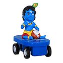 Krishna Sitting on Car