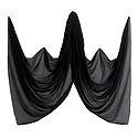 Black Synthetic Dupatta