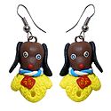Pair of Rubber Doggy Earrings