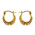 Gold Plated Hoop Earrings
