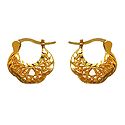 Gold Plated Hoop Earrings