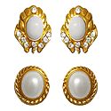 2 Pairs of Stud Earrings